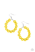Load image into Gallery viewer, Paparazzi Jewelry Earrings Festively Flower Child - Yellow