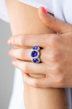 Load image into Gallery viewer, Paparazzi Jewelry Ring Royal Residence - Blue