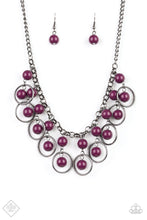 Load image into Gallery viewer, Paparazzi Jewelry Necklace Really Rococo Purple