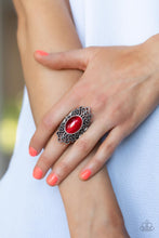 Load image into Gallery viewer, Paparazzi Jewelry Ring Once Upon a Meadow - Red