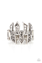 Load image into Gallery viewer, Paparazzi Jewerly Ring Juxtaposed Jewels - Silver