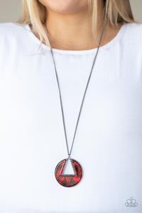Paparazzi Jewelry Necklace Chromatic Couture - Red