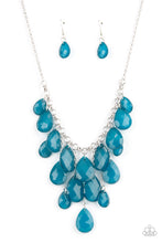 Load image into Gallery viewer, Paparazzi Jewelry Necklace Front Row Flamboyance - Blue