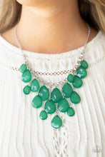 Load image into Gallery viewer, Paparazzi Jewelry Necklace Front Row Flamboyance - Green