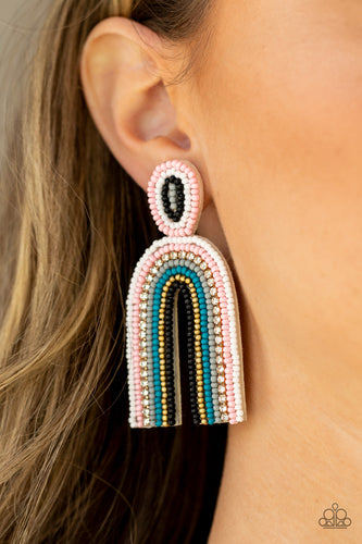 Paparazzi Jewelry Earrings Rainbow Remedy - Multi