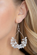Load image into Gallery viewer, Paparazzi Jewelry Earrings Marina Banquet - White