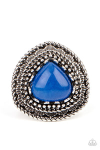 Paparazzi Jewelry Ring Genuinely Gemstone - Blue