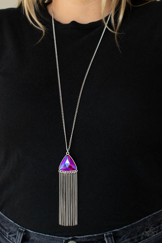 Paparazzi Jewelry Necklace Proudly Prismatic - Pink