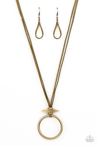 Paparazzi Jewelry Necklace Noticeably Nomad - Green