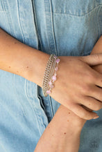 Load image into Gallery viewer, Paparazzi Jewelry Bracelet Glossy Goddess - Pink