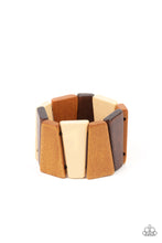 Load image into Gallery viewer, Paparazzi Jewelry Bracelet Wooden Barbados Backdrop - Multi