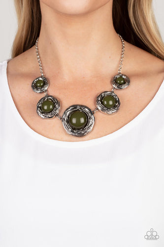Paparazzi Jewelry Necklace The Next NEST Thing - Green