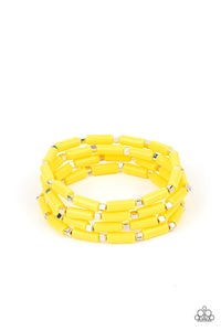Paparazzi Jewelry Bracelet Radiantly Retro - Yellow
