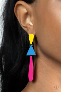 Paparazzi Jewelryn Earrings Retro Redux - Multi