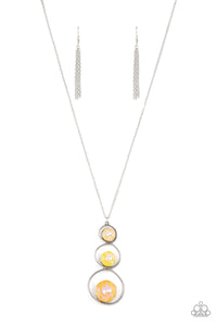 Paparazzi Jewelry Necklace Celestial Court - Yellow