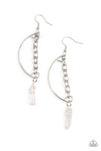 Load image into Gallery viewer, Paparazzi Jewelry Earrings Yin to My Yang - White
