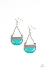 Load image into Gallery viewer, Paparazzi Jewelry Earrings Mesa Mezzanine - Blue