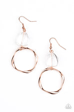 Load image into Gallery viewer, Paparazzi Jewerly Earrings All Clear - Copper