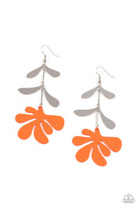 Paparazzi Jewelry Earrings Palm Beach Bonanza - Orange