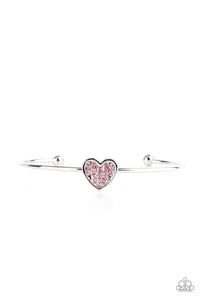 Paparazzi Jewelry Pink Heart of Ice - Pink