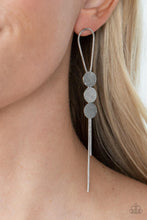 Load image into Gallery viewer, Paparazzi Jewelry Earrings Bolo Beam - Silver