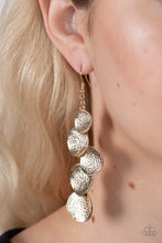 Load image into Gallery viewer, Paparazzi Jewelry Earrings Token Gesture - Gold