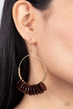 Load image into Gallery viewer, Paparazzi Jewelry Earrings Caribbean Cocktail - Brown
