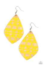 Load image into Gallery viewer, Paparazzi Jewelry Earrings Zimbabwe Zoo - Yellow