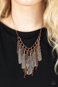 Paparazzi Jewelry Necklace NEST Friends Forever - Copper