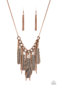 Paparazzi Jewelry Necklace NEST Friends Forever - Copper