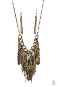Paparazzi Jewelry Necklace NEST Friends Forever - Brass
