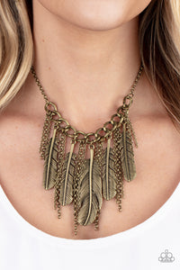 Paparazzi Jewelry Necklace NEST Friends Forever - Brass