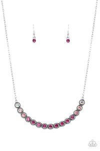 Paparazzi Jewelry Necklace Throwing SHADES - Pink