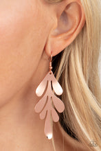 Load image into Gallery viewer, Paparazzi Jewelry Earrings A FROND Farewell - Copper