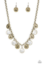 Load image into Gallery viewer, Paparazzi Jewelry Necklace Spot On Sparkle - Brass