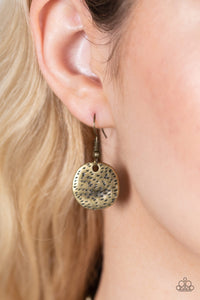Paparazzi Jewelry Necklace Spot On Sparkle - Brass