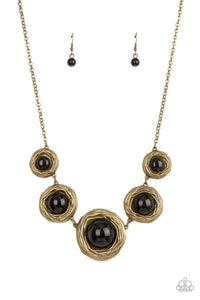 Paparazzi Jewelry Necklace The Next NEST Thing - Brass