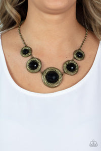 Paparazzi Jewelry Necklace The Next NEST Thing - Brass
