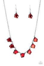 Load image into Gallery viewer, Paparazzi Jewelry Necklace Experimental Edge - Red