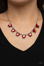 Load image into Gallery viewer, Paparazzi Jewelry Necklace Experimental Edge - Red