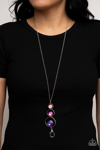 Paparazzi Jewelry Necklace Celestial Courtier - Pink