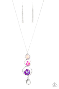 Paparazzi Jewelry Necklace Celestial Courtier - Pink