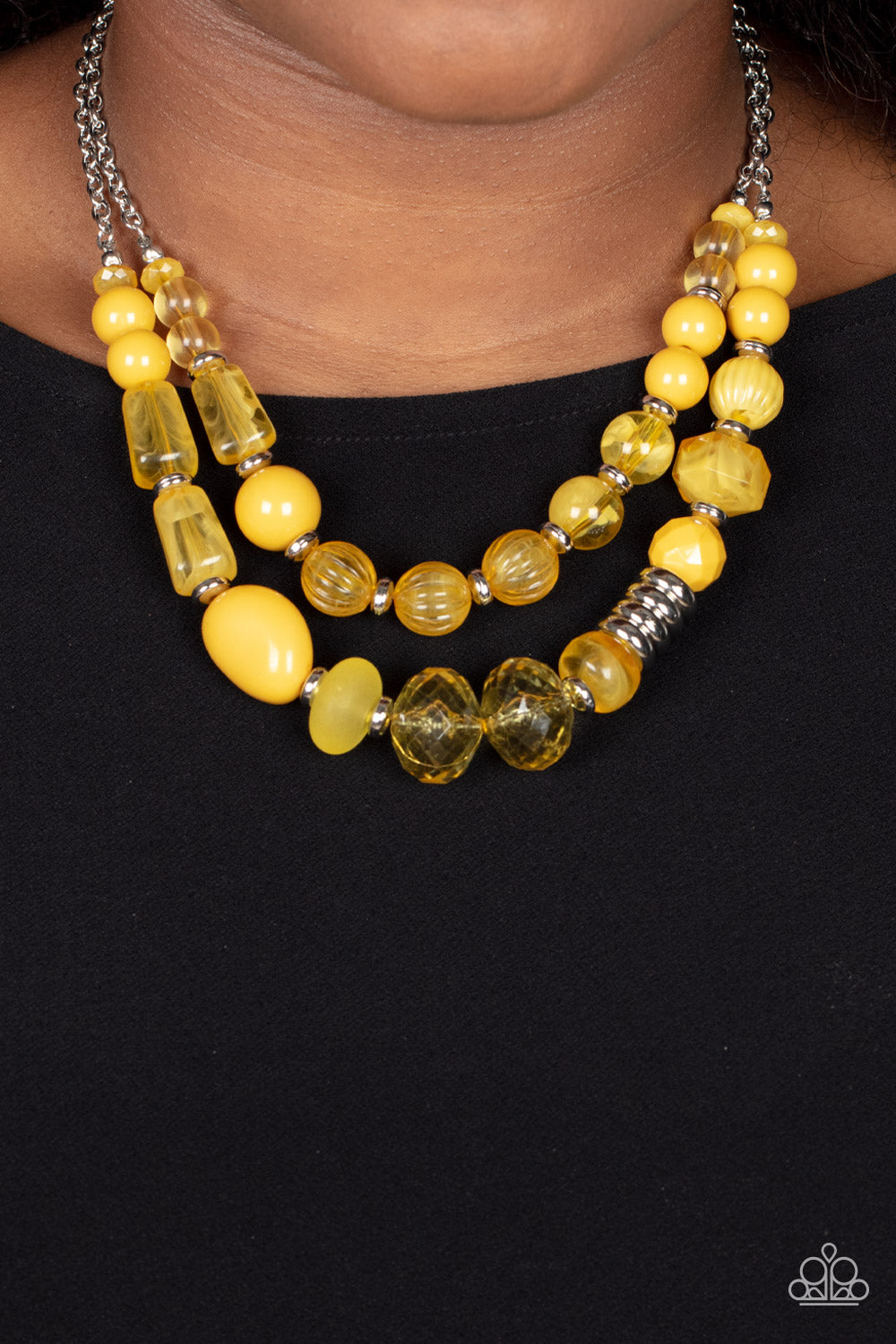 Paparazzi Jewelry Necklace Pina Colada Paradise - Yellow