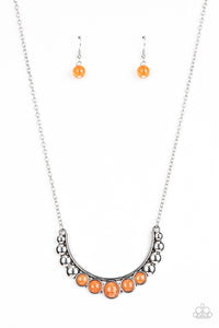 Paparazzi Jewelry Necklace Horseshoe Bend - Orange