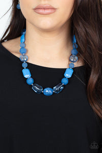 Paparazzi Jewelry Necklace Here Today, GONDOLA Tomorrow - Blue