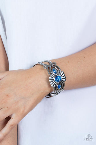 Paparazzi Jewelry Bracelet Rural Rumination - Blue