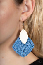 Load image into Gallery viewer, Paparazzi Jewelry Earrings Sabbatical WEAVE - Blue