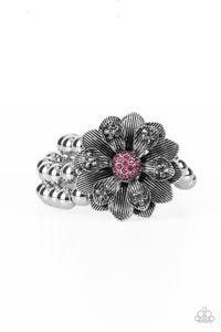 Paparazzi Jewelry Bracelet Botanical Bravado - Pink