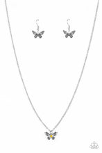 Load image into Gallery viewer, Paparazzi Jewelry Necklace Flutter Love - Yellow