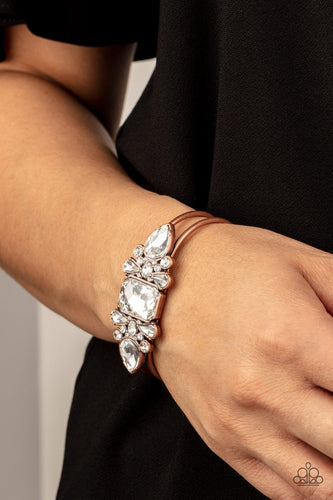 Paparazzi Jewelry Bracelet Call Me Old-Fashioned - Copper